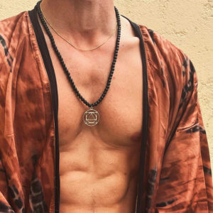 Collier Rakṣā Mala unisexe de taille moyenne