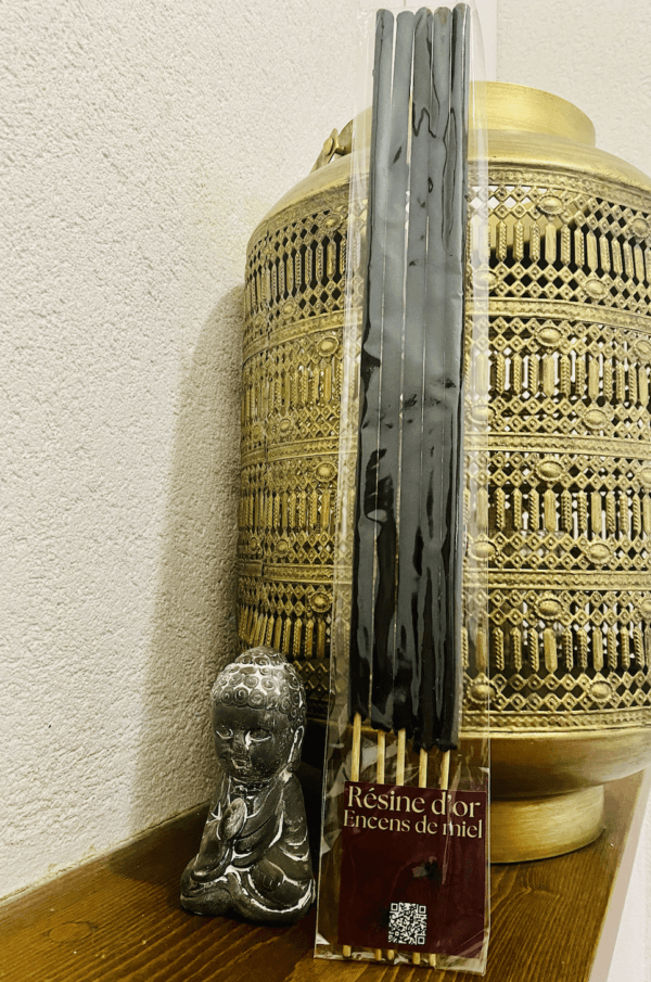 Encens Résine d'or au miel – Image 3