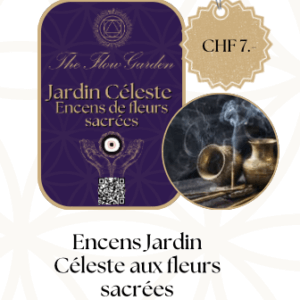 Encens Jardin Céleste aux fleurs sacrées