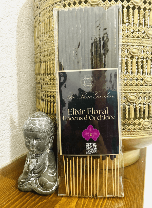 Encens Elixir Floral aux fleurs d’orchidées – Image 3